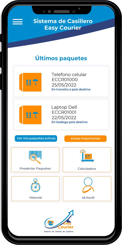 App Sys EasyCourier